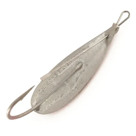 Ondulante Weedless Johnson Silver Minnow, Rosso/Bianco/Argento, 9g, #9542