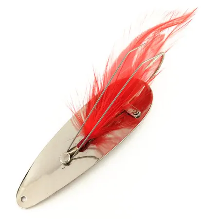 Eppinger Weedless Dardevle Ondulante, Argento martellato, 28g, #9543