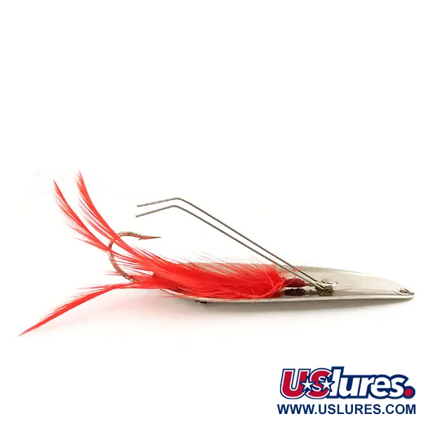 Eppinger Weedless Dardevle Ondulante, Argento martellato, 28g, #9543