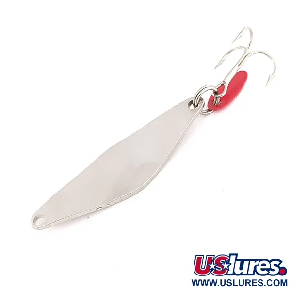 Bay de Noc Do-Jigger Cucchiaino, Nickel, 10g, Pinna Rossa, #9551