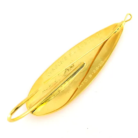 Weedless Johnson Silver Minnow Ondulante, Oro, 31g, Antialga, #9554