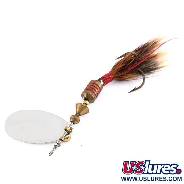 Mepps Aglia 2 dressed (squirrel tail) Rotante, Argento, 4,7g, #9563