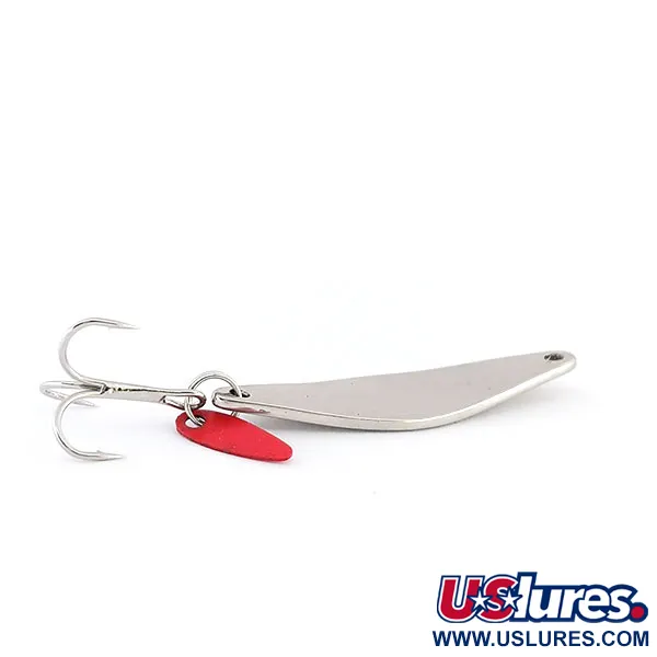 Bay de Noc Do-Jigger Ondulante, Nickel, 5g, Paletta Rossa, #9564