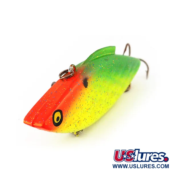 Strike King Diamond Shad UV Lipless Crankbait, Giallo, 14g, UV, #9569