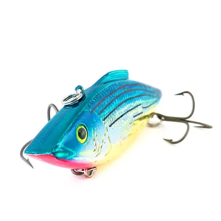 Bill Lewis Rat-L-Trap Lipless Crankbait, Blu/Oro, 14g, #9578