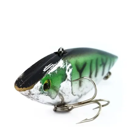 Cotton Cordell Ratt'l Spot Esca Vibration, Green Tiger, 21g, #9582