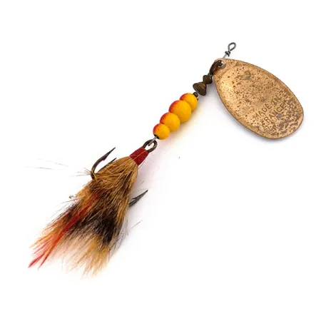 Mepps Aglia 5 Dressed Cucchiaino, Rame, 14g, Coda di scoiattolo, #9590