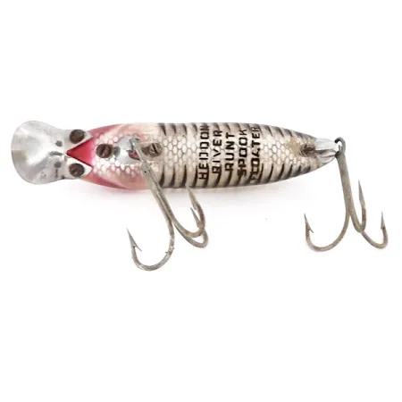 Heddon River Runt Spook Floating Esca, Argento/Rosso, 12g, #9596