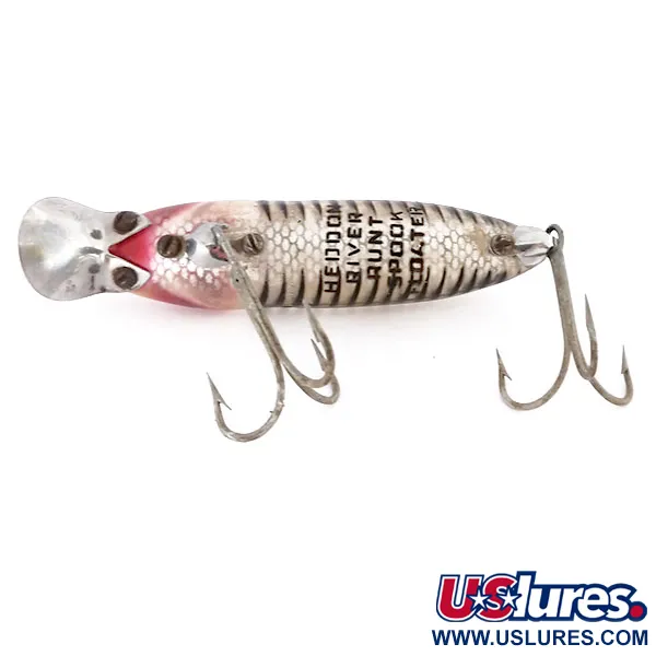 Heddon River Runt Spook Floating Esca, Argento/Rosso, 12g, #9596