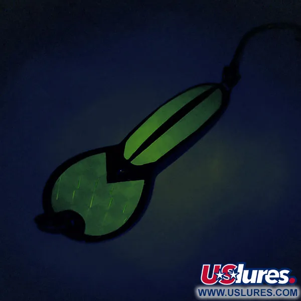 Luhr Jensen Loco Lite UV Ondulante, Lime UV, 9g, Acque basse, #9600