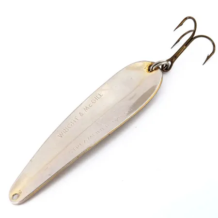 Wright & McGill Streamliner Ondulante, Nickel, 18g, Vintage, #9602