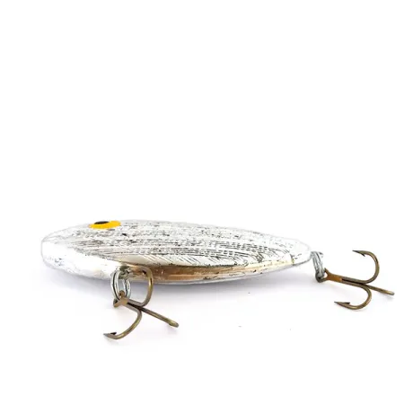 Rebel Wiggle Shad Rattlebait Affondante, Argento, 7g, Vintage, #9603