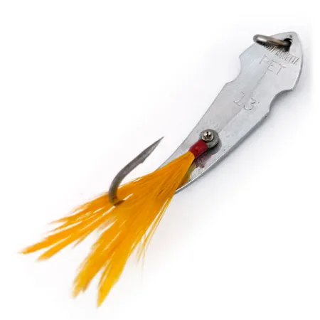 Tony Accetta Pet Spoon 13 Ondulante, Nichel/Verde, 5g, Piume, #9609