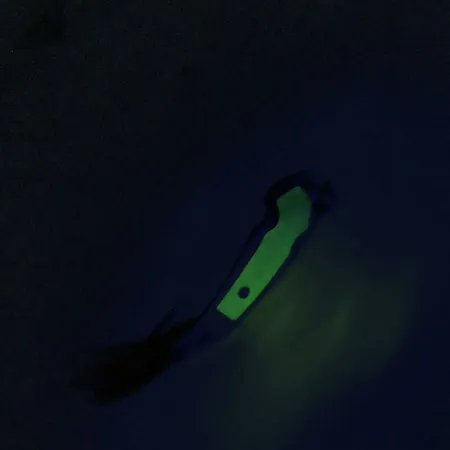 Tony Accetta Pet Spoon 13 Ondulante, Nichel/Verde, 5g, Piume, #9609