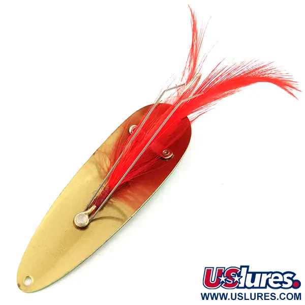 Eppinger Weedless Dardevle Ondulante, Firetiger Glow, 28g, Antialghe, #9611