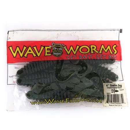 Esca siliconica Wave Worms Swim Bug 7pz