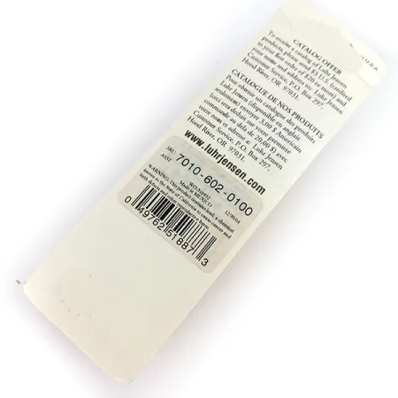 Luhr Jensen P.J.POP Popper, Perla / Rosso, 17g, Artigianale, #9635