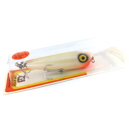 Luhr Jensen P.J.POP Popper, Perla / Rosso, 17g, Artigianale, #9635