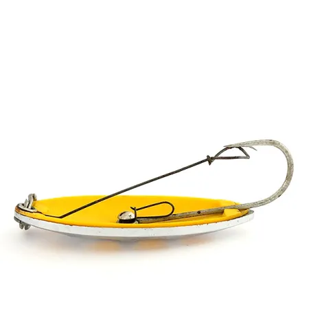 South Bend Sun Spot Ondulante, Nickel / Giallo, 14g, traforato, #9652