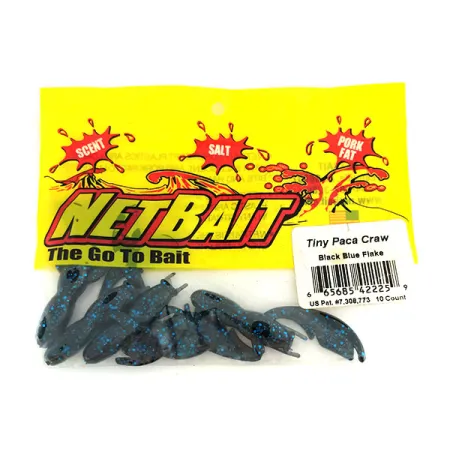NetBait Tiny Paca Craw esca siliconica 4 pz
