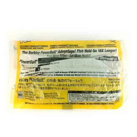 Berkley Powerbait Power Worm Esca Siliconica, Pumpkinseed, 17,5cm, #9661