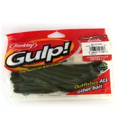 Berkley Gulp Nightcrawler esca siliconica 10pz