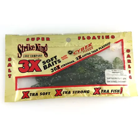 Strike King Ribbon Tail Worm esca siliconica 5pz