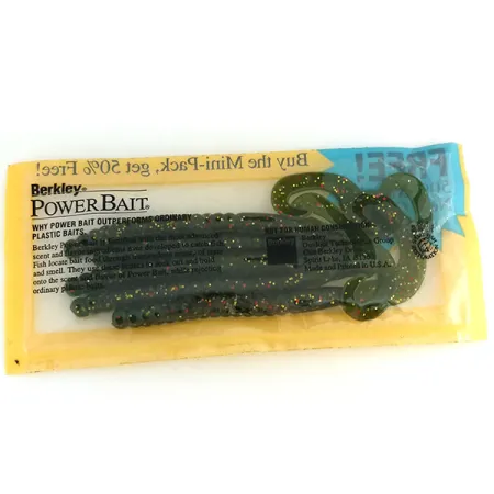 Berkley Powerbait Power Worm Esca Siliconica, Pumpkinseed, 15cm, #9664