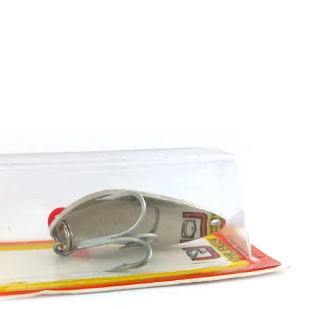 Luhr Jensen Little Jewel Cucchiaino, Nickel Martellato, 14g, #9673