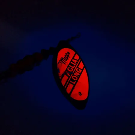 Mepps Aglia Long 3 Dressed Cucchiaino, Arancio/Oro, 12g, Bucktail, #9676