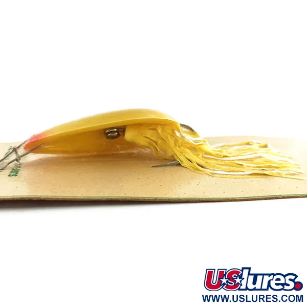 Hydro Lures Weedless Hydro Spoon Ondulante, Giallo, 14g, Skirt, #9682