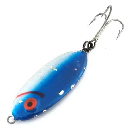 Bomber Slab Spoon Ondulante, Blu Metallico, 35g, Jigging, #9706
