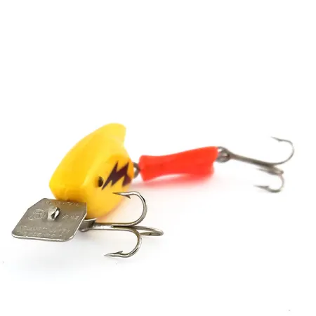 Atlantic Lures Flashtail Esca, Giallo, 9g, Affondante, #9709
