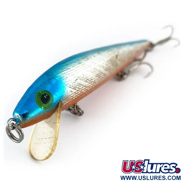Rebel Floating Minnow F12 Minnow, Blu Metallico, 9g, #9712