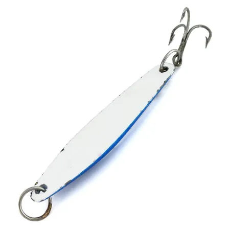 Luhr Jensen Yo-ho-ho Lura 1 Jig, Blu / Bianco, 44g, Jig Vintage, #9728