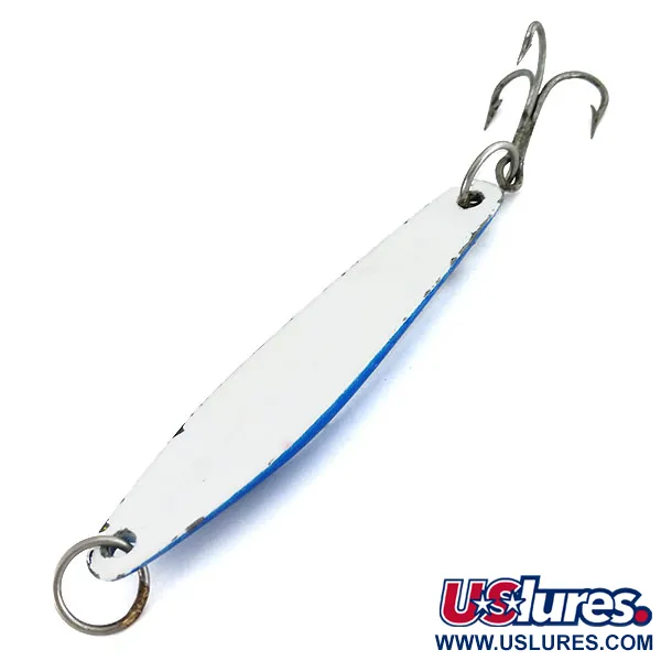 Luhr Jensen Yo-ho-ho Lura 1 Jig, Blu / Bianco, 44g, Jig Vintage, #9728