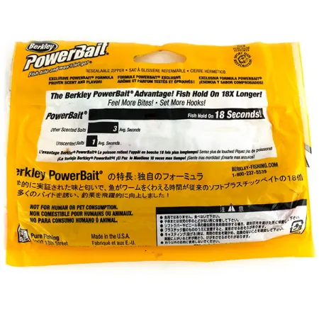 Berkley Powerbait Power Worm esca siliconica, Cherryseed, 25cm, #9735