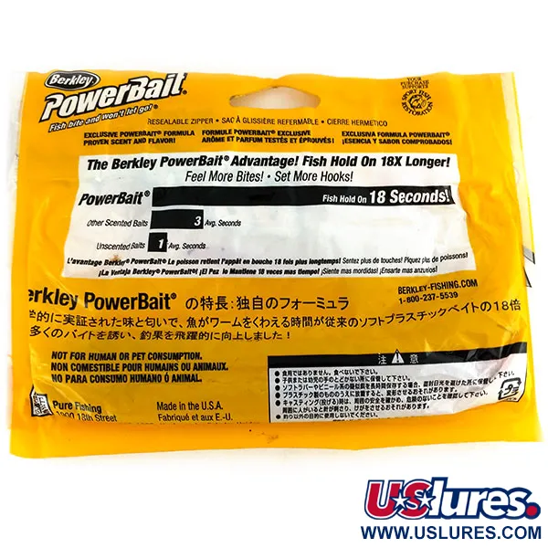 Berkley Powerbait Power Worm esca siliconica, Cherryseed, 25cm, #9735