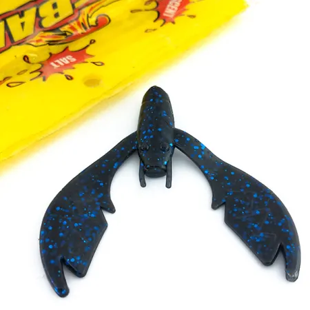 NetBait Paca Chunk Jr esca siliconica, Black Blue Flake, 7.5cm, #9736