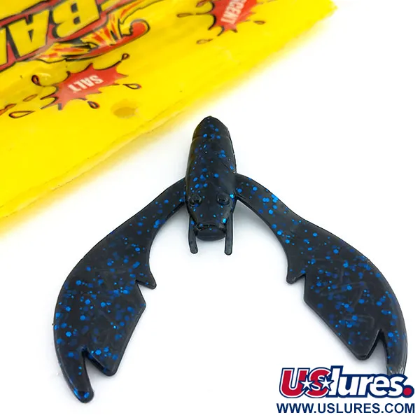 NetBait Paca Chunk Jr esca siliconica, Black Blue Flake, 7.5cm, #9736