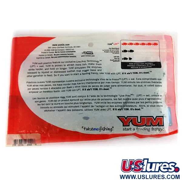 YUM Ribbontail esca siliconica, Watermelon seed, 19cm, salata, #9737