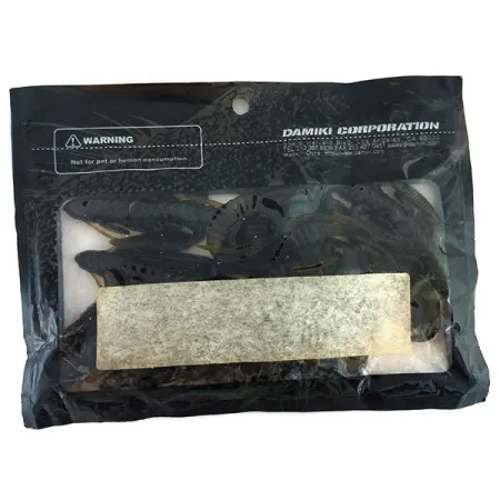 Damiki Monster Miki esca siliconica, Green Pumpkinseed, 15cm, #9738