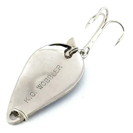 Acme K.O. Wobbler Ondulante, Argento/Blu, 7g, Flipper Tail, #9764