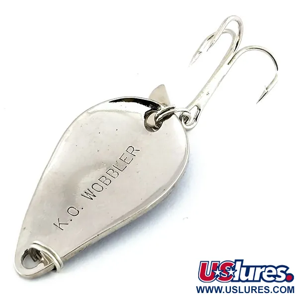 Acme K.O. Wobbler Ondulante, Argento/Blu, 7g, Flipper Tail, #9764