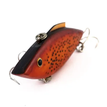 Bill Lewis Rat-L-Trap, Arancione e Marrone Maculato, 14g, Lipless Crankbait #9779
