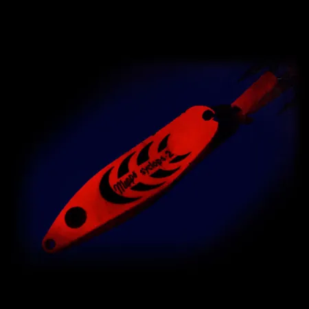 Mepps Syclops 2 UV Ondulante, Arancione, 17g, UV, #9787