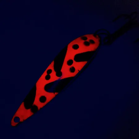 Acme Fiord Spoon Cucchiaino, Nichel/Arancio/Nero, 11g, Glow, #9798