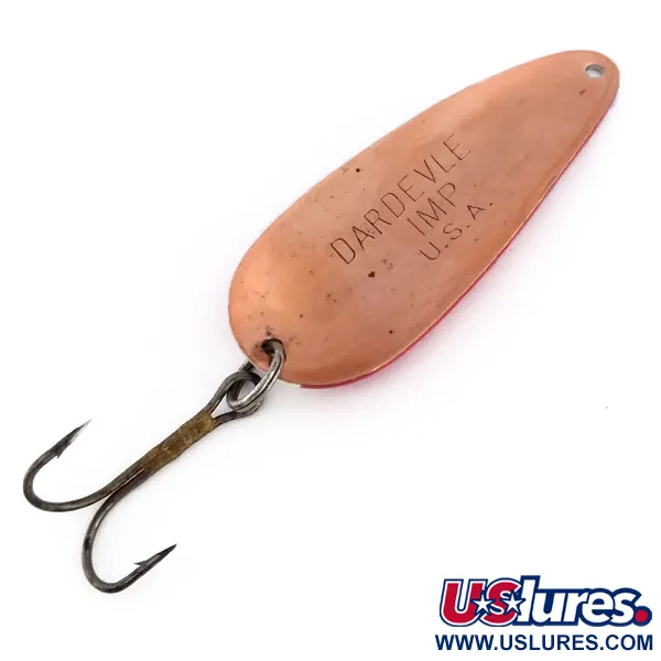 Eppinger Dardevle Imp Ondulante, Nero / Bianco / Rame, 11g, #9799