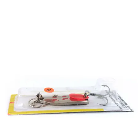 Luhr Jensen Krocodile Ondulante, Nickel/Fire Wing, 7g, nichelato, #1003-016-0200