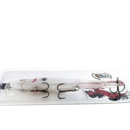 Smithwick Suspending Rattlin’ Rogue Jerkbait, Trasparente/Bianco, #9808